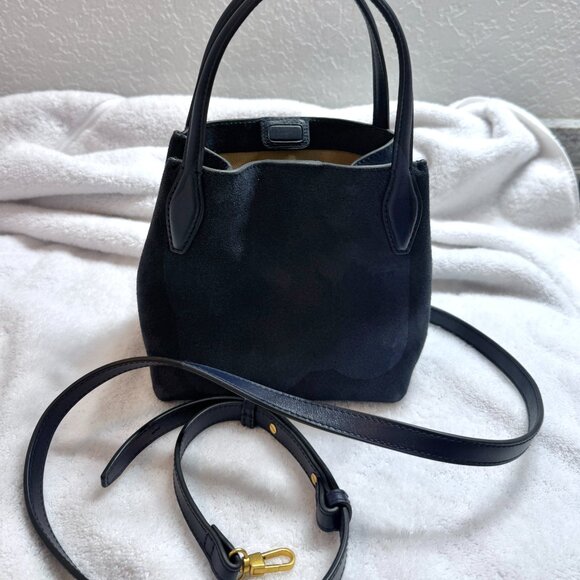 Madewell Mini Suede Shopper Tote - Picture 14 of 14